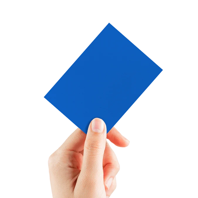 ECLIPSE - Matte Standard DECK PROTECTOR  Sleeves: Pacific Blue - 105ct