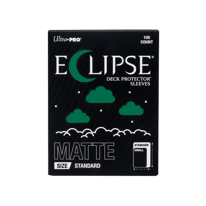 ECLIPSE® Matte Standard DECK PROTECTOR® Sleeves: Forest Green - 105ct