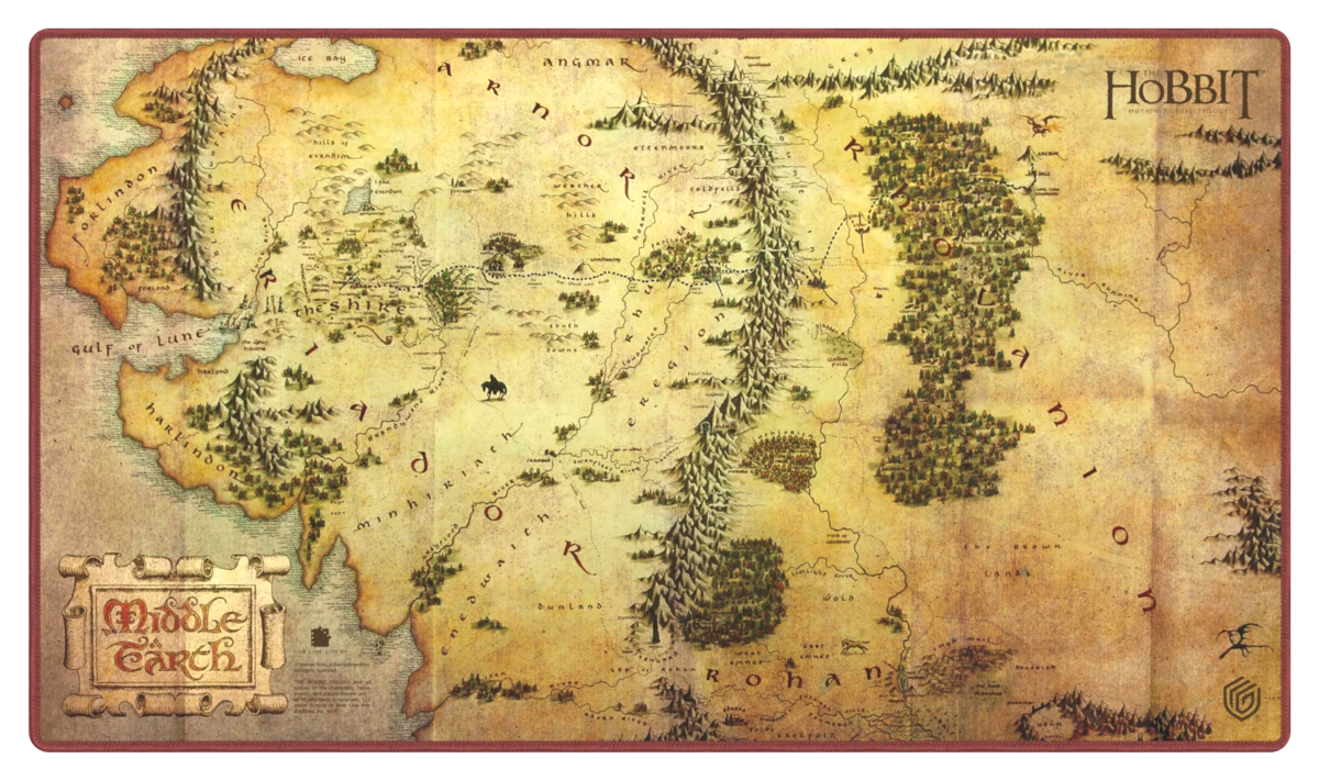 Play-Mat The Hobbit™ - Middle-earth