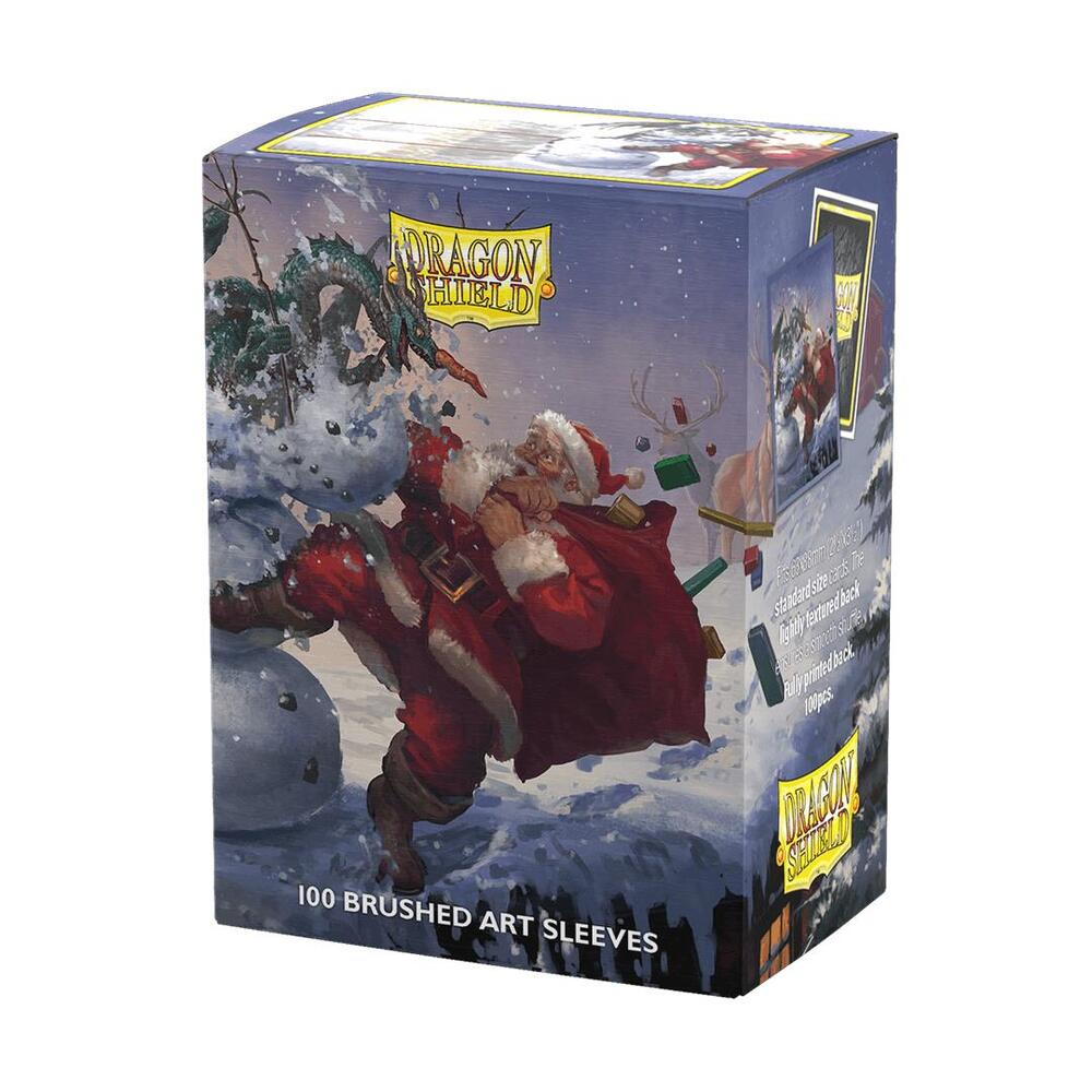 Dragon Shield Brushed Art Sleeves - Christmas 2025 (100-pack) - Dragon Shield Card Sleeves