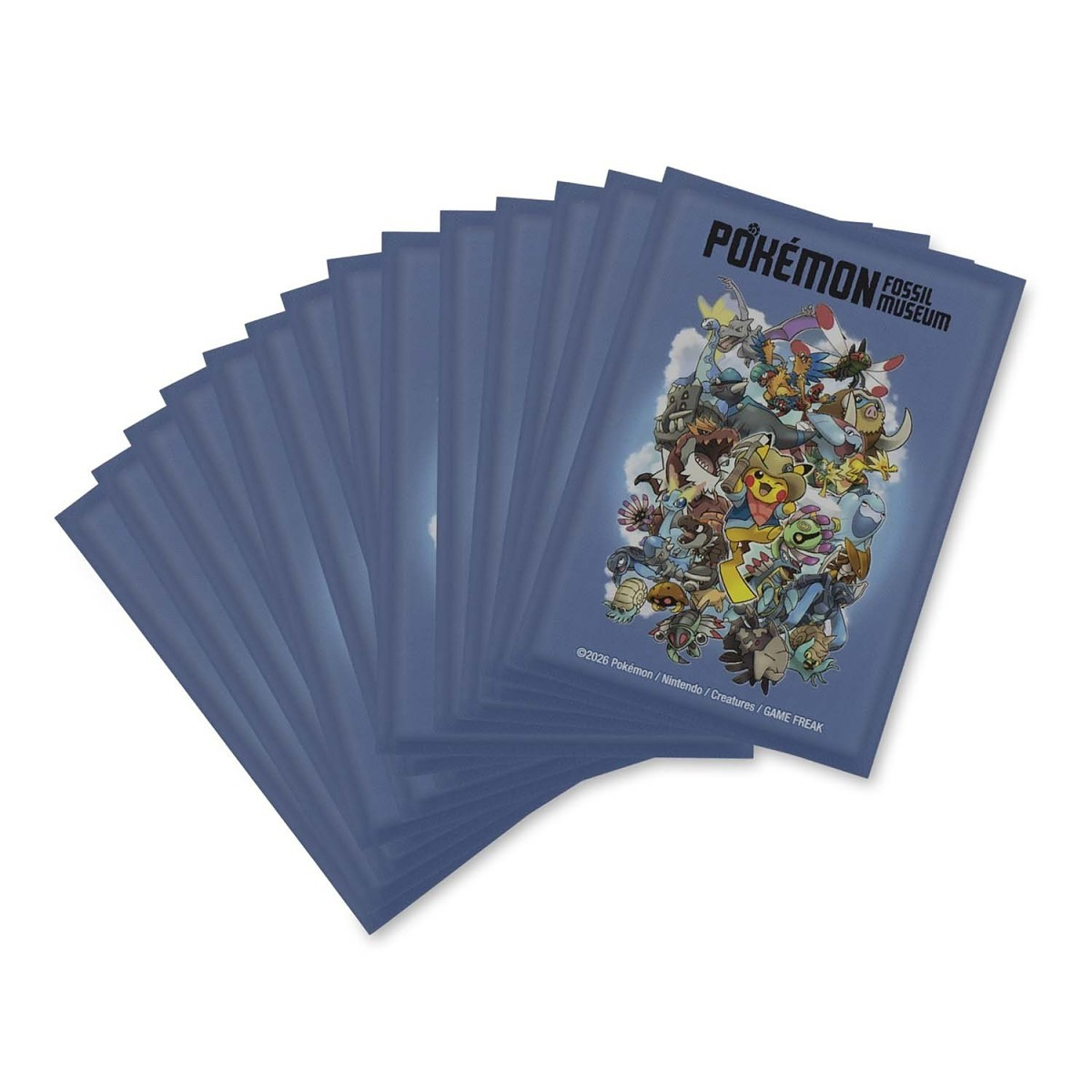 Pokémon Fossil Museum: Pokémon TCG Card Sleeves (65 Sleeves)