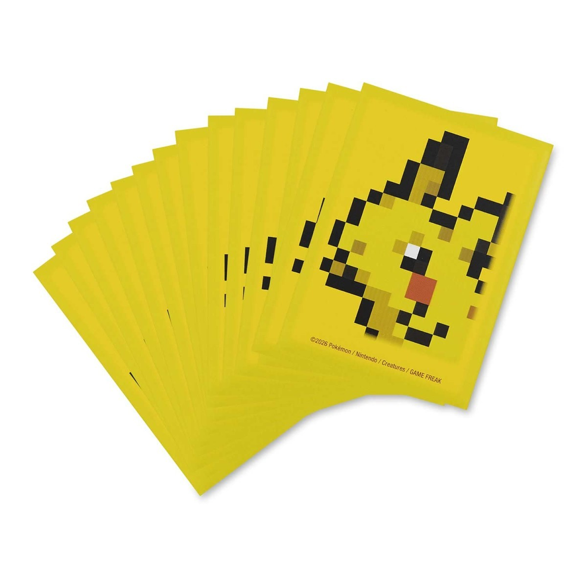 Pokémon TCG: Pikachu Pixel Card Sleeves (65 Sleeves)
